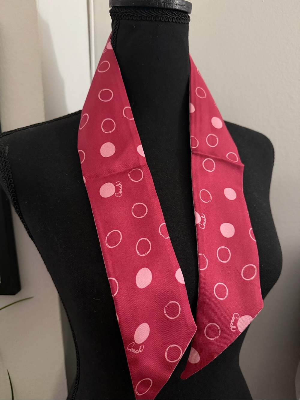 Coach Reversible Scarf (NWT) - Picture 6 of 7
